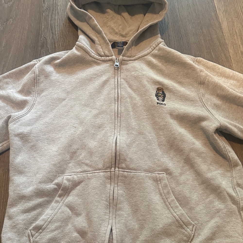 Polo Ralph Lauren Light Gray Hoodie